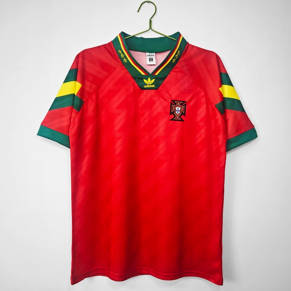 AAA Quality Portugal 92/94 Home Soccer Jersey